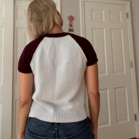 Madewell Color-block Sweater Top - Picture 3 of 11